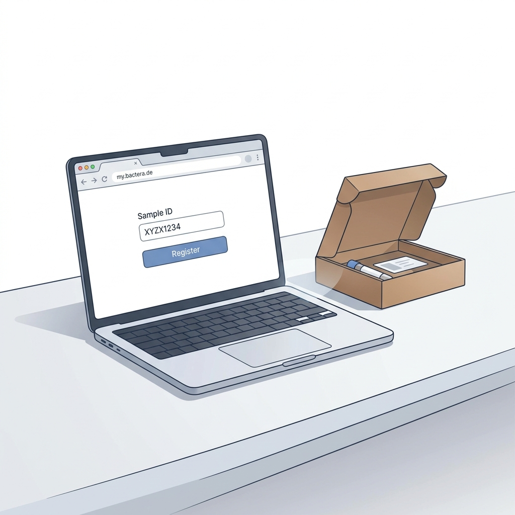 Kit bestellen und registrieren